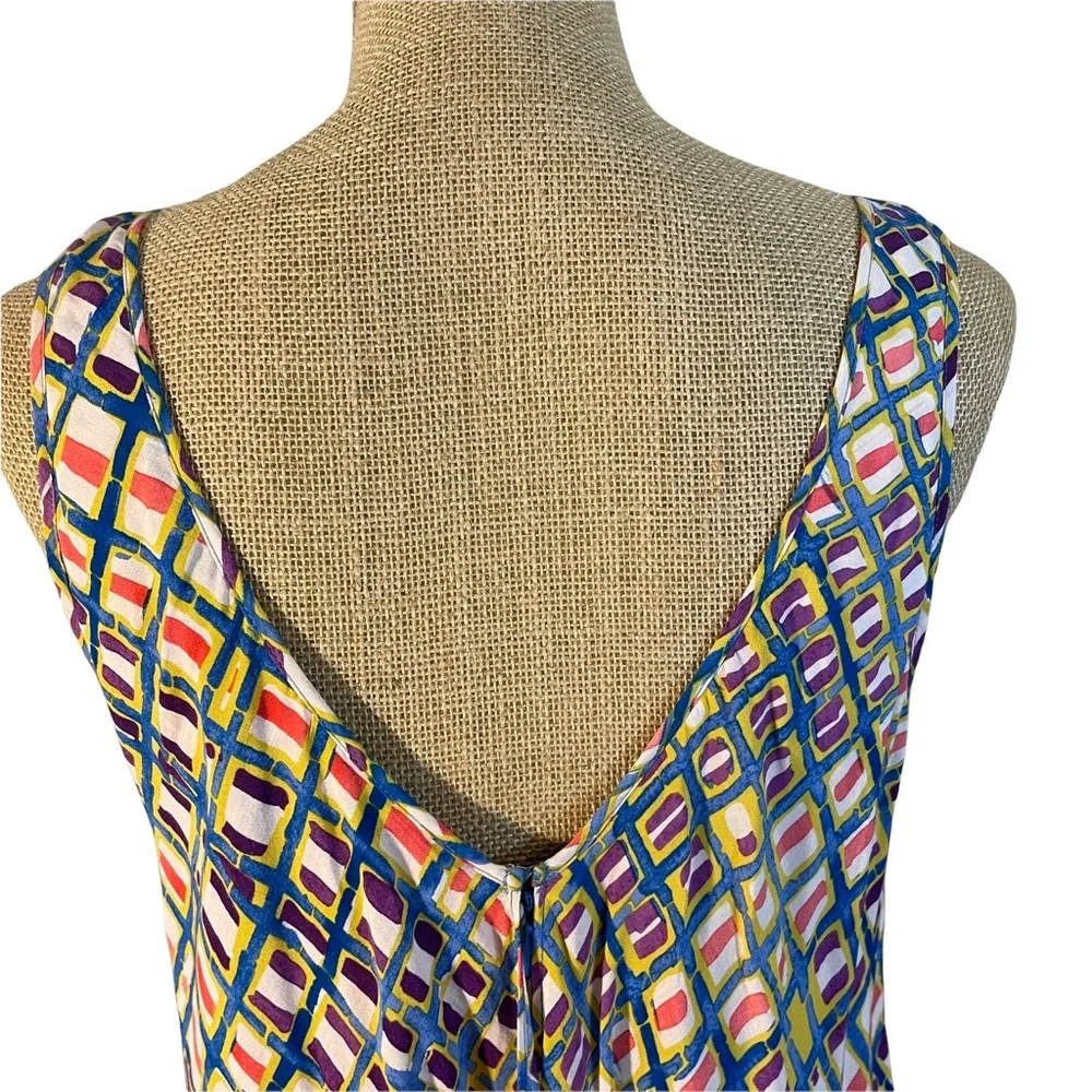 Plenty by Tracy Reese geometric print sleeveless dress size XS (0-2) - Picture 3 of 10